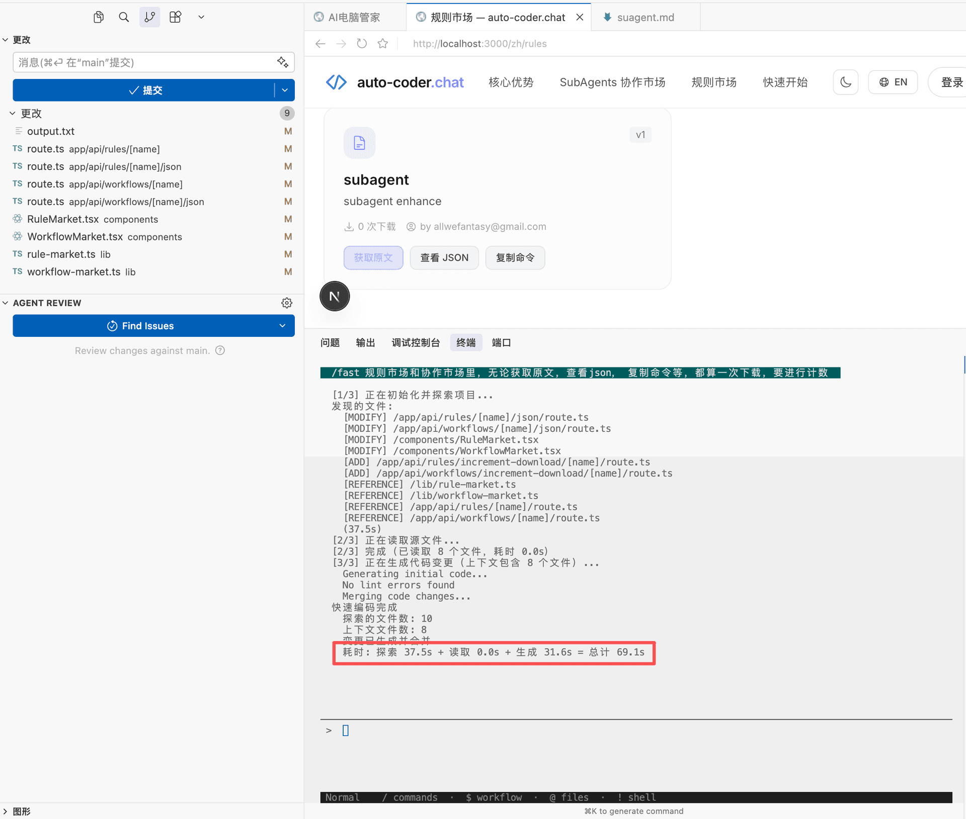/fast Mode Execution Process
